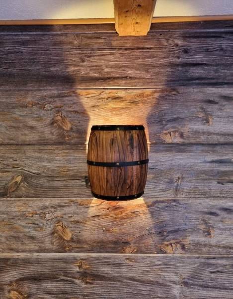 Wandlampe Fass Wandlampe Fass